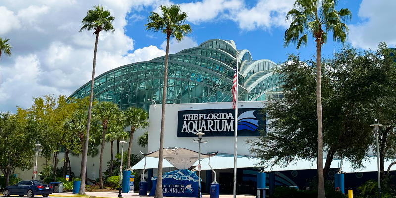 Exterior shot of The Florida Aquarium