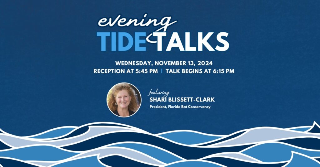 Evening Tide Talks presented by The Florida Aquarium November 13, 2024 featuring Shari Blissett-Clark, President, Florida Bat Conservancy